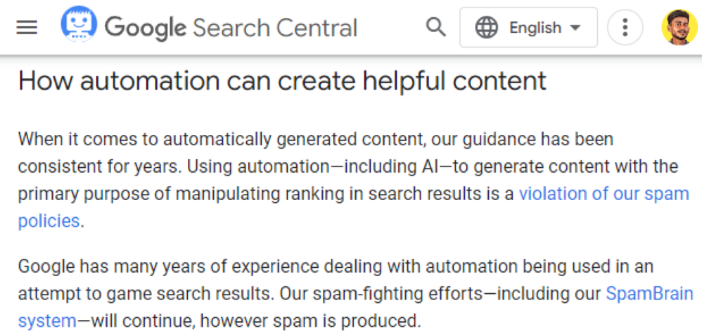 Does anyone exactly even know Google penalizes AI content or not?
